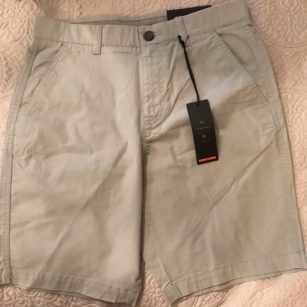 Men’s flat front shorts